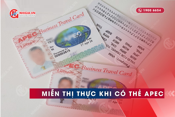 Miễn thị thực khi có thẻ APEC