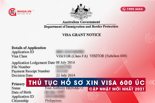 Hồ sơ xin cấp visa Úc