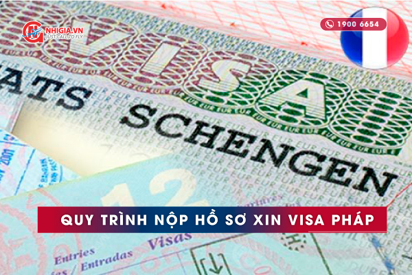 Quy trình nộp hồ sơ xin visa Pháp