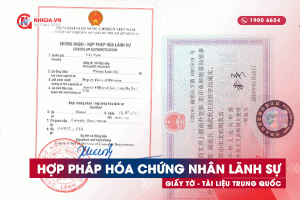 Hợp pháp hóa chứng nhận lãnh sự Trung Quốc